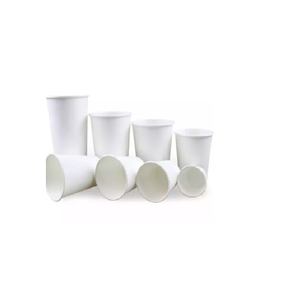 Gobelets en papier écologiques et imperméables pour café, thé chaud, boissons, fêtes, traiteur, résistants aux fuites, jetables - Product Image 1