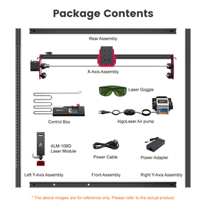 Algolaser DIY Kit Mk2 Nhỏ Laser Engraver Bt Điều Khiển Không Dây Cutter Engraver Công Cụ Offline Khắc Cho Logo Doanh Nghiệp Quà Tặng DIY - Product Image 6