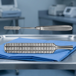 Lime à os et râpes en acier 180 mm – Kit d'instruments chirurgicaux manuels certifié ISO13485 CE Classe I pour interventions chirurgicales - Product Image 4