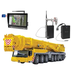 10.1 polegada Monitor 36X Overlook Câmera Zoom Sem Fio para Tower Cranes Construction Site Trailer Dump Truck