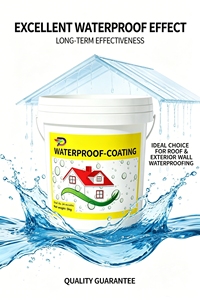 Revêtement acrylique résistant aux UV, imperméable, à base d'eau, peinture imperméable pour toiture plate, mur extérieur, étanchéité des fissures - Product Image 5