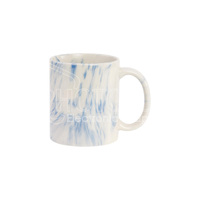 11 oz. Tasse en céramique à texture marbrée vierge Sublimation Tasse à café personnalisée