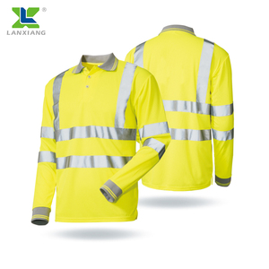 Hi Vis Anti Static <strong>Flame</strong> Retardant Reflective Safety Polo <strong>Shirt</strong> - Product Image 3