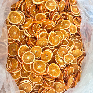 Nouvelles Fruits Secs Produits en Usine : Tranches d'Orange Déshydratées pour Garniture de Thé et Décoration de Noël - Product Image 1