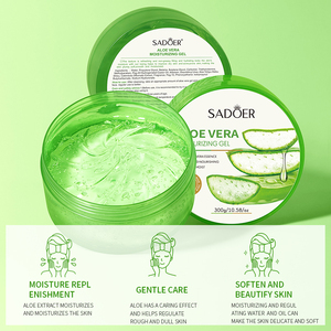 Gel hydratant anti-âge éclaircissant à la vitamine C et à l'aloe vera SADOER, marque privée, pour tous types de peaux, facilement absorbable - Product Image 3
