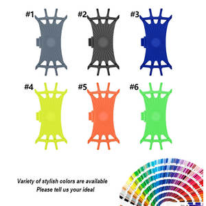 Soporte de teléfono móvil de bicicleta barato al por mayor personalizado 360 grados giratorio accesorio de bicicleta soporte de teléfono de motocicleta con logotipo - Product Image 2