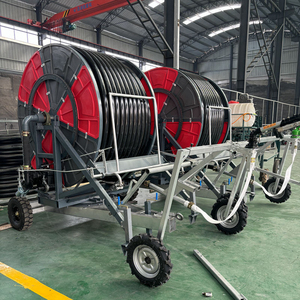 Irrigador <span class=keywords><strong>de</strong></span> viaje agrícola 30-60m Carrete <span class=keywords><strong>de</strong></span> manguera Máquina <span class=keywords><strong>de</strong></span> <span class=keywords><strong>riego</strong></span> <span class=keywords><strong>por</strong></span> aspersión con configuración <span class=keywords><strong>de</strong></span> aspersor - Product Image 3