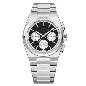 Montres chronographes multifonctions à quartz de 40 mm avec date, mouvement japonais VK63, étanches à 100 m, lumineuses, pour hommes - Product Image 2