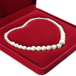 Lussuosa Scatola in Velluto per Collana di Perle, Confezione Regalo Personalizzata in Plastica per Anelli e Orecchini, Ideale per la <span class=keywords><strong>Festa</strong></span> <span class=keywords><strong>della</strong></span> <span class=keywords><strong>Mamma</strong></span> - Product Image 6