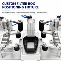 Machine d'étiquetage semi-automatique double face pour cartouches filtrantes