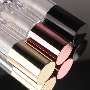 Tubo de Brillo Labial de Plástico ABS de 6 ml, Marca Privada OEM MLM, Envase para Aceite Labial con Aplicador de Brocha Suave, Envase Cosmético - Product Image 4
