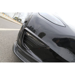 Oferta Especial: Embellecedor de Alerón Tipo Cuchilla para Faro Antiniebla, Cubierta Protectora para Faro Antiniebla Delantero de Tesla Model Y, Decoración ABS con Diseño de Diente de Lobo - Product Image 5