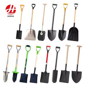 Salida de fábrica pala de metal agricultura supervivencia herramientas de excavación industria agricultura camping pala cabeza con mango de madera - Product Image 6