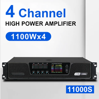 L212 Caisson de basses double de 18 pouces * 2 Amplificateur de puissance 1800W + 1800W Haut-parleurs d'équipement sonore pour performances scéniques