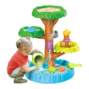 Vente chaude enfants bricolage extérieur eau jouet jardin ensemble plage arbre jouets extérieur été plage jouet