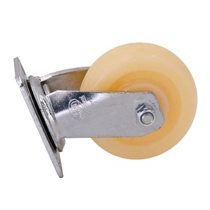 Ruedas Giratorias de Nylon Resistentes <span class=keywords><strong>al</strong></span> Desgaste de 3, 4 y 5 Pulgadas, Ruedas de Servicio Mediano con Recubrimiento de Zinc para Muebles - Product Image 2