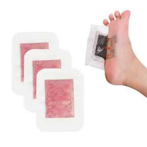 china supplier foot detox pads relax feet patch foot care herbal rose deep cleaning detox foot patch