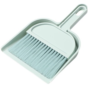 <b>Mini</b> Desktop Broom And Dustpan Set Soft Bristle Plastic Cleaning Tool For <b>Table</b> Bed Windowsill - Product Image 5