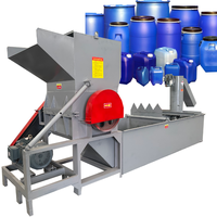 Máquina Trituradora de Plástico de Segunda Mano, Lavadora, Secadora, Máquina Integrada para Trituración de Plástico, Línea de Producción de Plástico
