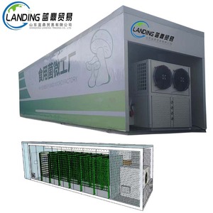 Conteneur de culture de champignons entièrement équipé Système de conteneur agricole dédié à la culture hydroponique depuis l'atterrissage - Product Image 3