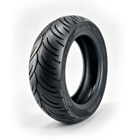Ban Skuter Motor 120/70-10 Depan Belakang Tubeless Kualitas Premium Karet Campuran Nylon Baja Berlapis Tugas Berat