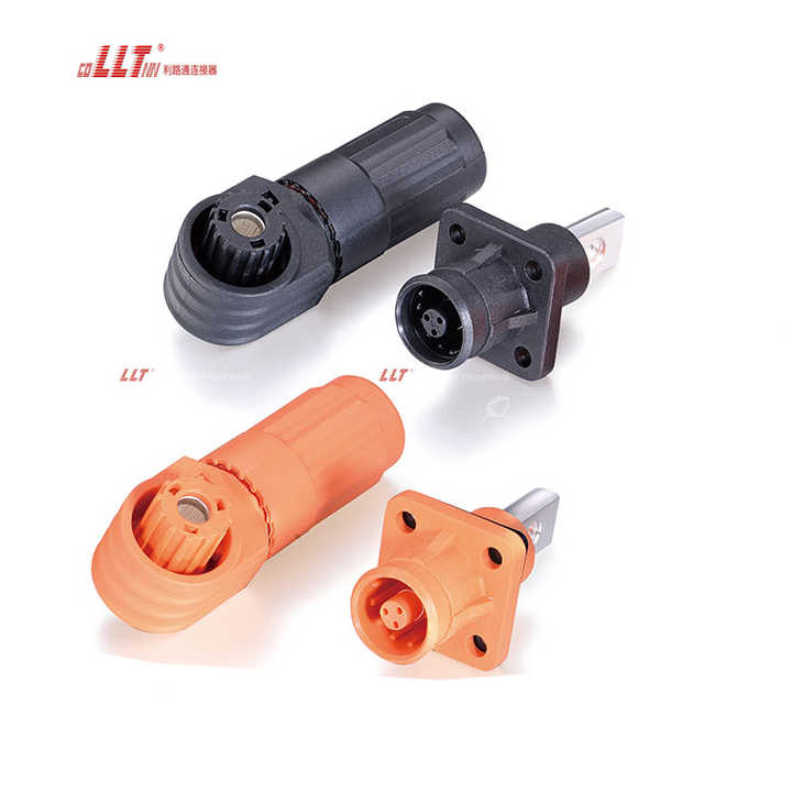 male female hvil hv high voltage connector 120A 150A 200A 1 pin energy ...