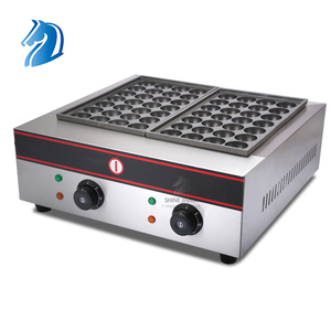 mayor de la fábrica eléctrica Bola de pescado Grill horno 2 placas bolas de pulpo horno Takoyaki fabricante de la máquina - Product Image 1