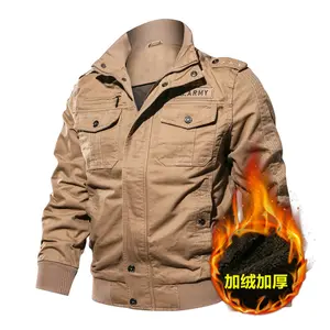 Chaqueta polar de camuflaje para hombre, abrigo informal, Bomber, talla grande, M-6XL