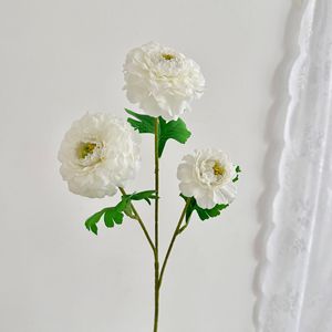 Flor Artificial de Seda de Peonía Dragón, Elegante Decoración para Mesa de Comedor, Sala de Estar, Bodas, Graduaciones y Arreglos Florales - Product Image 2