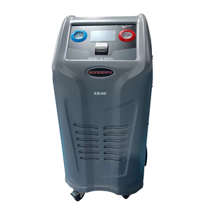 Machine <span class=keywords><strong>de</strong></span> service <span class=keywords><strong>de</strong></span> climatisation automobile X548, double gaz, entièrement automatique, <span class=keywords><strong>récupération</strong></span> et recyclage <span class=keywords><strong>de</strong></span> réfrigérant R134a R1234yf, construction métallique - Product Image 1