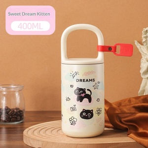 Termo Portátil de Acero Inoxidable 316 para Niñas, Diseño Clásico, 400ml, Aislado, para Café, Ideal para Viajes, con Aspecto Elegante - Product Image 6