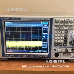 ซื้อเครื่องรับสัญญาณทดสอบ EMI ยี่ห้อ Rohde & Schwarz ESRP3 9 kHz ถึง 3.6 GHz มือสองปรับสภาพแล้ว ผ่านการทดสอบแล้ว ใช้งานได้ดี พร้อมการปรับเทียบมาตรฐาน ISO17025 H - Product Image 1