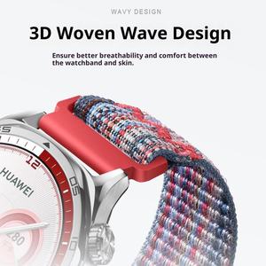 สายนาฬิกาไนลอนขายส่งจากโรงงาน สำหรับ Samsung สำหรับ Huawei ขนาด 20 มม. 22 มม. สายนาฬิกาแม่เหล็กแบบยูนิเวอร์แซล - Product Image 5