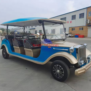 Carrito de Golf Retro Clásico, Legal para Circular en la Calle, Antiguo, Eléctrico, para Turismo - Product Image 4