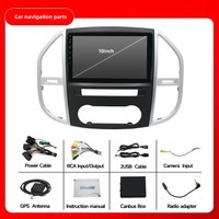 Autoradio Android pour Mercedes Benz Vito W447 2014-2021, lecteur DVD de voiture, autoradio, système audio de voiture, GPS, navigation