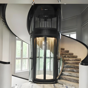 Thủy lực-điều khiển thiết kế hiện đại không hộp số hành khách thang máy 1-5 tầng trực tiếp nhà máy cung cấp AC cài đặt biệt thự khu dân cư - Product Image 1