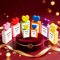 SAGALAGA 30ml Huile à cuticules en roll-on Cœur Idée Cadeau Noël Huile de Soin des Ongles à la Kératine et Vitamine E Vente en Gros et au Détail pour Cadeau de Fêtes