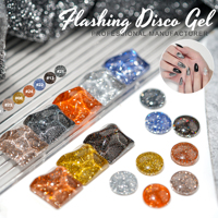 Nouveau Gel Polish Disco Scintillant – Couleurs Éclatantes Longue Durée – Gel Peinture Flash pour Ongles
