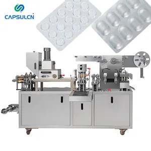 DPP-80 Automatic Flat Plate Paper Blister Packing Machine For Battery