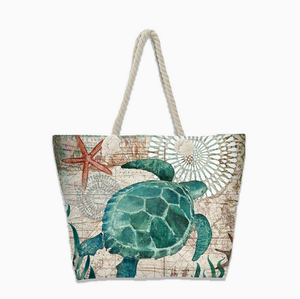 Bolso de playa para graduación, Navidad, bolso de viaje portátil, bolso de hombro informal, bolso de mano de gran capacidad, impermeable, ecológico - Product Image 4