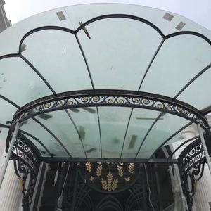 Auvents et corniches en métal pour la décoration extérieure des maisons, taille personnalisable, revêtement en poudre, inspiré de la nature - Product Image 5