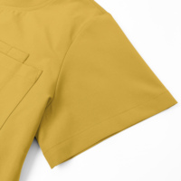 Ensemble d'uniformes médicaux unisexes 2026 en gros, col rond, pantalon de jogging, respirant, anti-plis, extensible dans les deux sens
