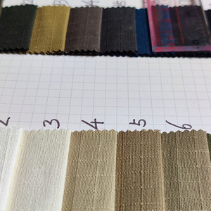 PRÊT en STOCK poids lourd 100% <span class=keywords><strong>coton</strong></span> <span class=keywords><strong>popeline</strong></span> vérifier réactif teint Jacquard <span class=keywords><strong>tissu</strong></span> 270gsm 7mm Ripstop solide Cargo pantalon <span class=keywords><strong>tissu</strong></span> - Product Image 2