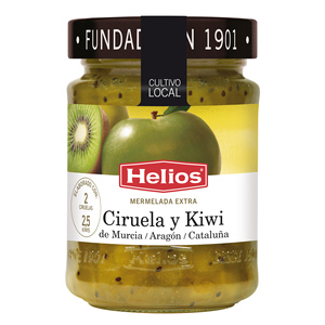 Marmellata Extra di Prugna Verde e Kiwi Helios 340G Senza Glutine - Product Image 1