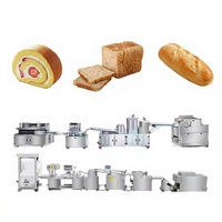 Machine à pain multifonctionnelle commerciale Breadline pour la fabrication de baguettes Chabata, équipement de boulangerie