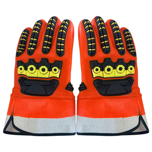 PVC-Sicherheits-Mundschutz und Schnittfeste Schutzhandschuhe - Product Image 4