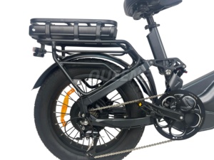 Bicicleta Eléctrica de Suspensión Completa de 20''/24'', 60V/72V, 2000W, Potente Bicicleta para Nieve, Baterías Dobles, Neumáticos Anchos - Product Image 2
