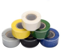 Ruban adhésif Fusion économique, souple, thermofusible, activé par l'eau, double face, résistant à la chaleur, en caoutchouc de silicone, certifié ISO9001