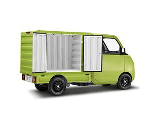 <span class=keywords><strong>Voiture</strong></span> bon marché Auto Petits véhicules à énergie nouvelle Mini camion Cargo Box pour voitures de livraison Wuling E10 EV Nouvelle marque de camionnette électrique - Product Image 2