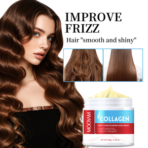 <span class=keywords><strong>Maschera</strong></span> per <span class=keywords><strong>Capelli</strong></span> Nutriente con Collagene MOOYAM, 3 Tipi di Trattamento Profondo, 500g, Vendita all'Ingrosso - Product Image 4